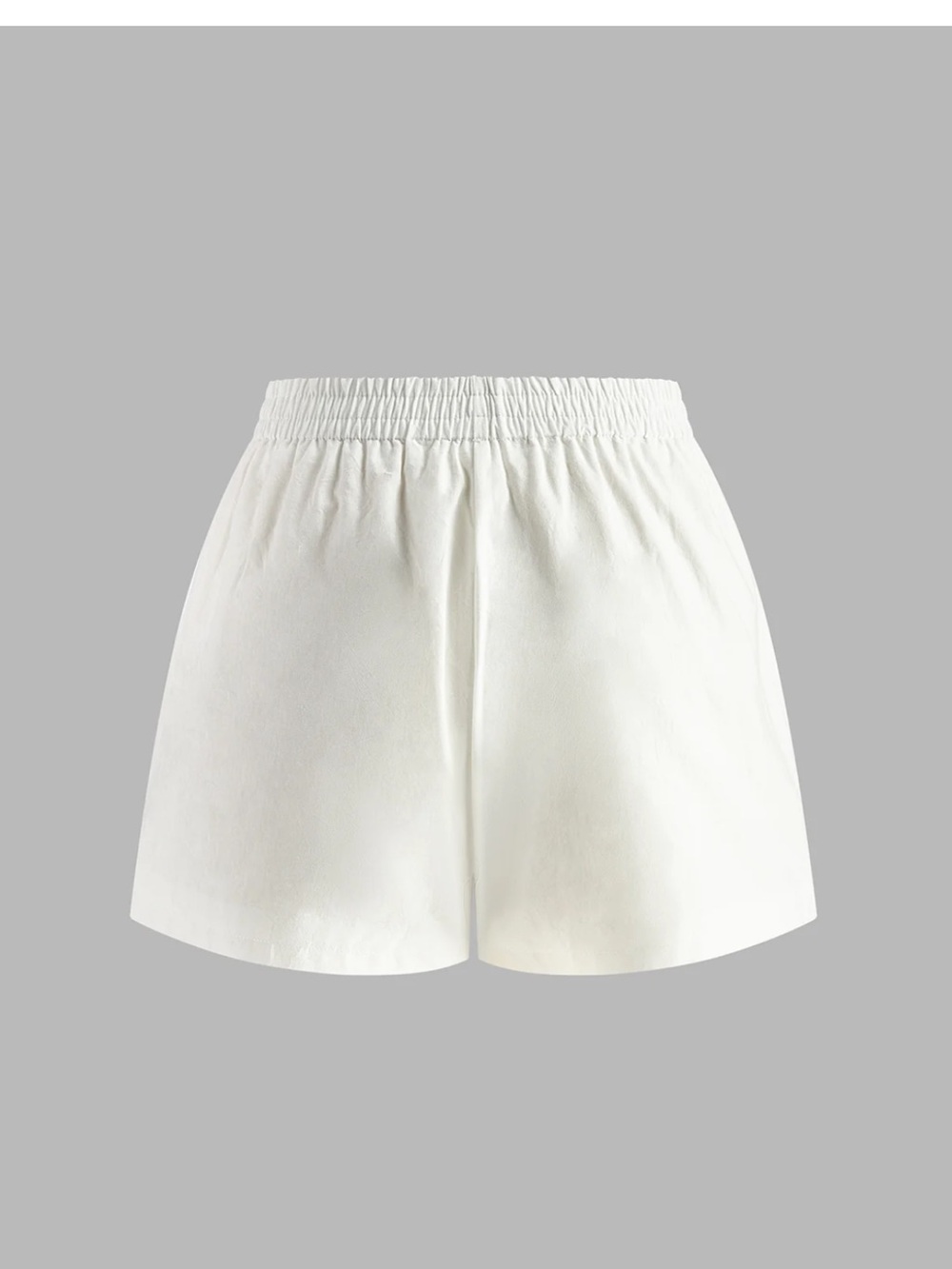 NWT Commense Cotton & Linen Backless Halter Top With Shorts Set - Picture 9 of 14